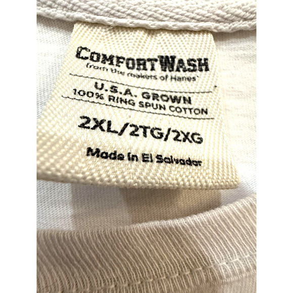 Texas A&M Aggies TShirt Mens 2XL White NCAA Baseball Graphic Short Sleeve Y2K - Picture 3 of 7